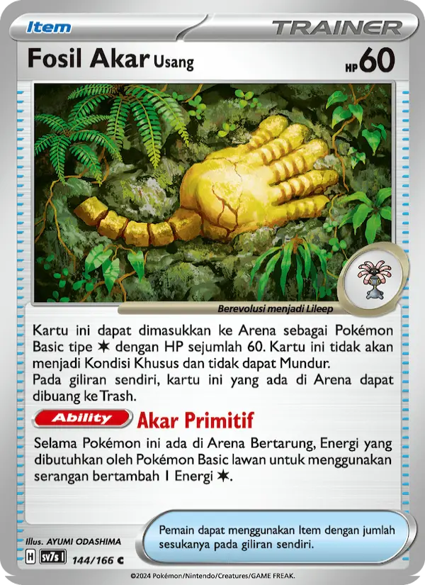 Fosil Akar Usang‌