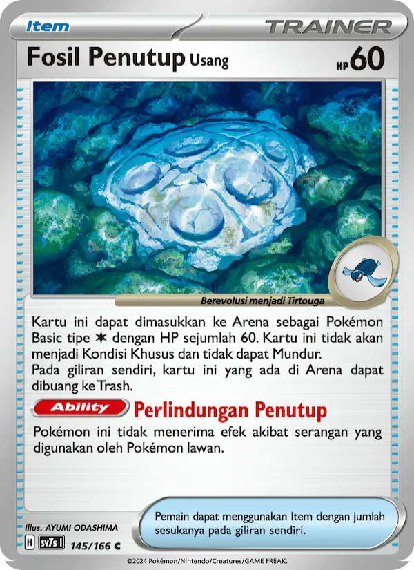 Fosil Penutup Usang‌