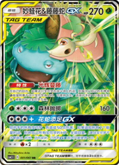 Venusaur & Snivy GX