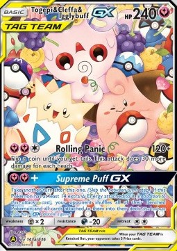 Togepi & Cleffa & Igglybuff GX