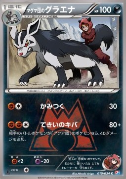 Team Magma's Mightyena