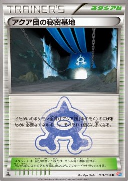 Team Aqua's Secret Base