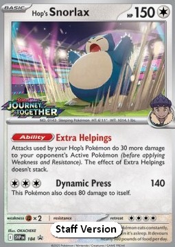 Hop's Snorlax