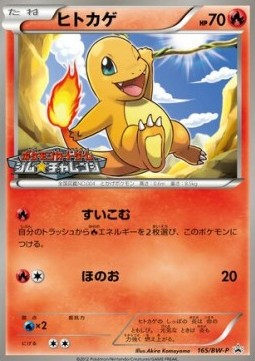 Charmander  (BW-P 165)