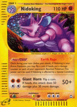 Nidoking  (AQ H18)