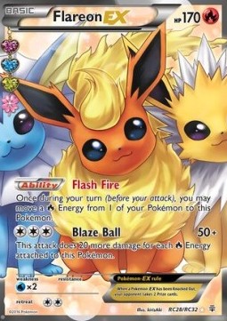 Flareon EX  (GEN RC28)