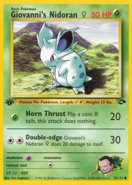 Giovanni's Nidoran [F]