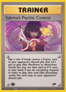 Sabrina's Psychic Control