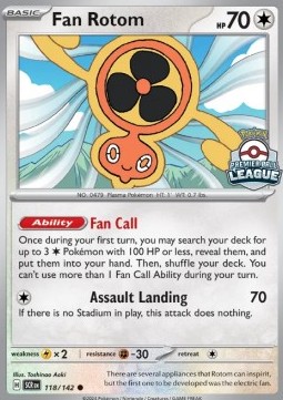 Fan Rotom  (SEA SCR 118)