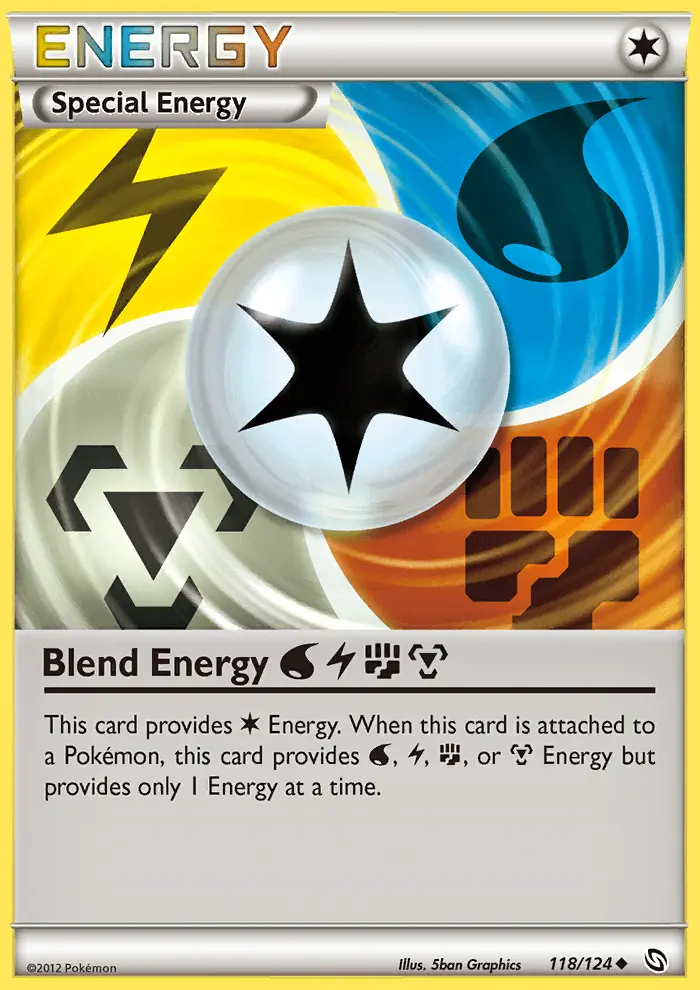 Blend Energy Water Lightning Fighting Metal