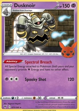Dusknoir  (BOO23 VIV 071)