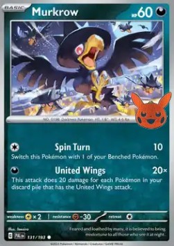 Murkrow  (BOO23 PAL 131)