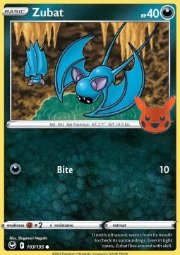 Zubat  (BOO23 SIT 103)