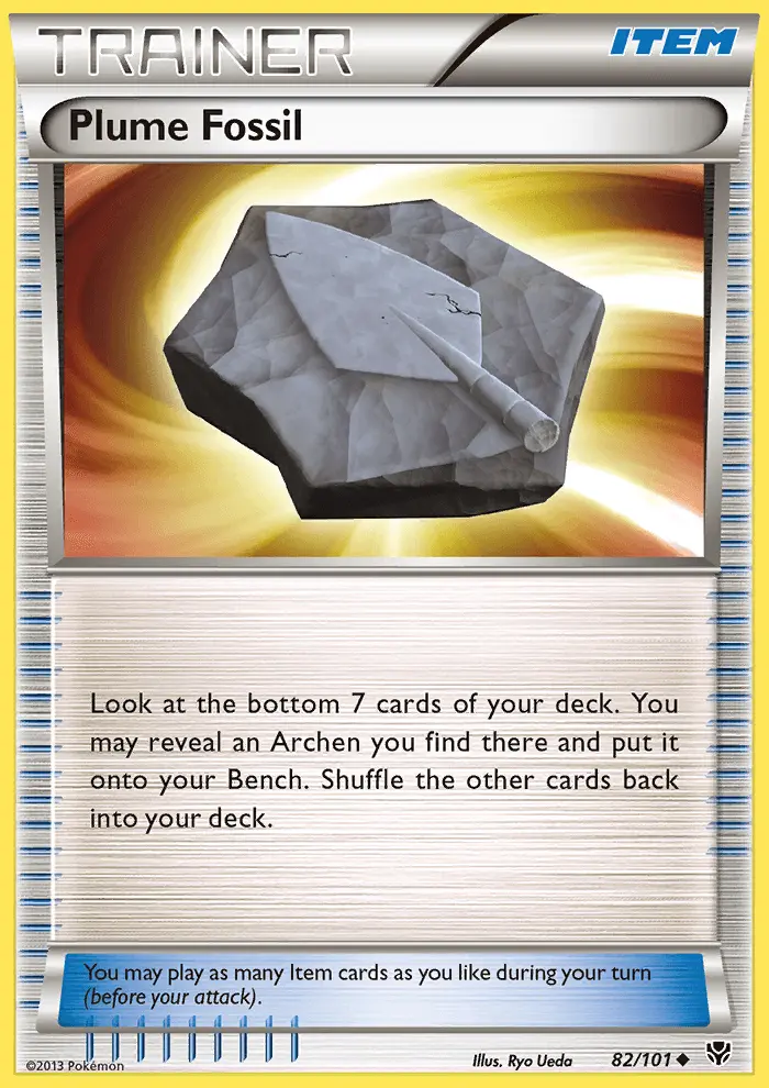 Plume Fossil