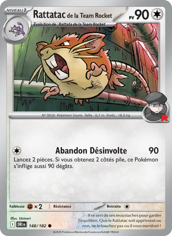 Team Rocket's Raticate
