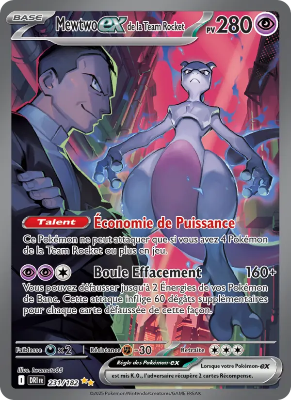 Team Rocket's Mewtwo ex