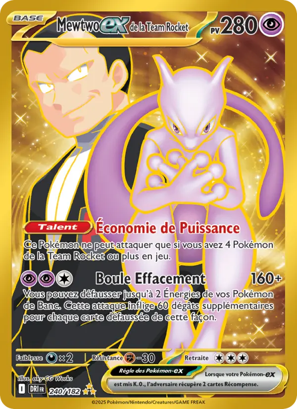 Team Rocket's Mewtwo ex