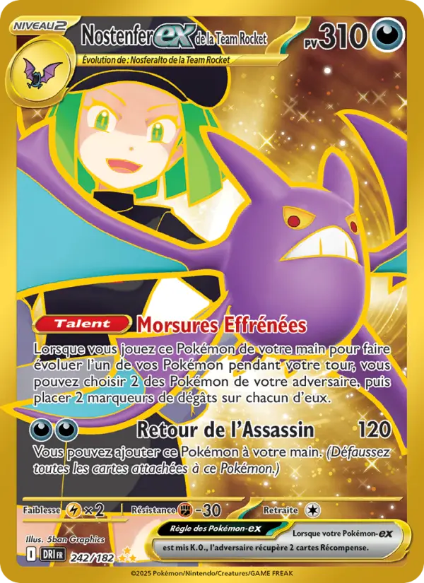 Team Rocket's Crobat ex