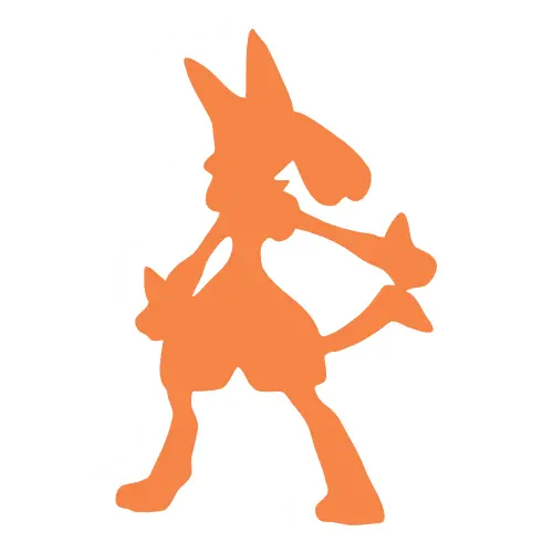 DP trainer Kit (Lucario) symbol